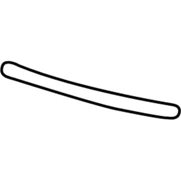 Hyundai 86673-39000 Moulding 2-Rear Bumper, LH