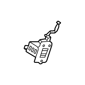 Kia 89490Q5000 Latch Assembly-Rear Seat