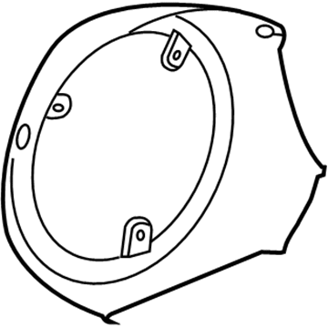 BMW 32-34-6-758-398 Cover, Steering Wheel