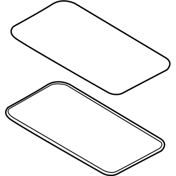 Infiniti 91210-1MA2A Lid Assy-Sunroof, Slide