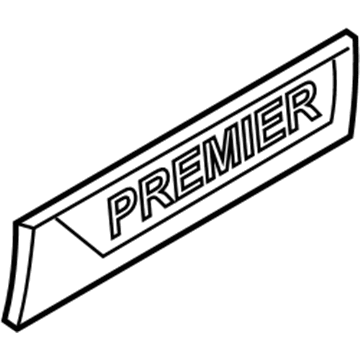 GM 84006859 Nameplate