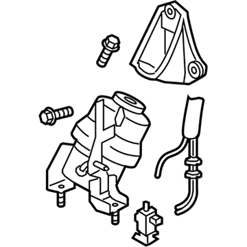 Lexus 12360-0P150 INSULATOR Assembly, Engine
