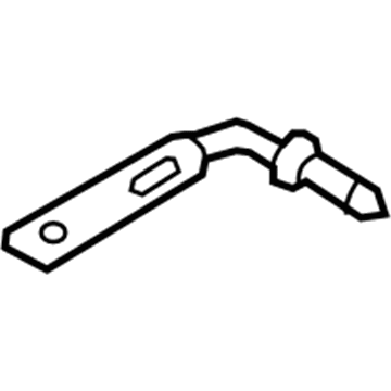 Ford DG1Z-5A205-A Muffler & Pipe Rear Bracket