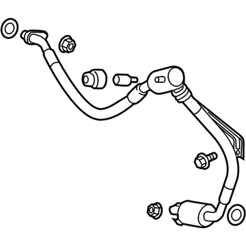 GM 84459870 HOSE ASM-A/C CMPR