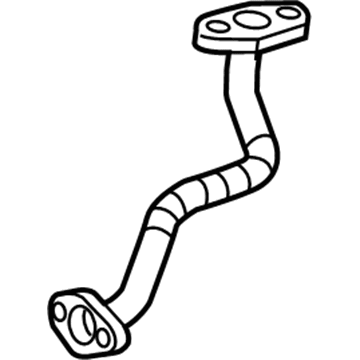 Kia 282452B800 Pipe-Oil TURBOCHARGE