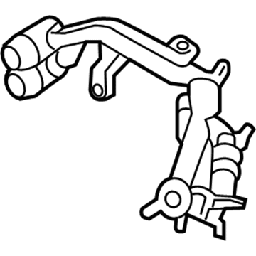 Hyundai 28235-2B800 Pipe & Hose Assembly-Turbo Changer WATERFEED