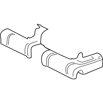 Lexus 71503-24050 Pad, Rear Seat Cushion