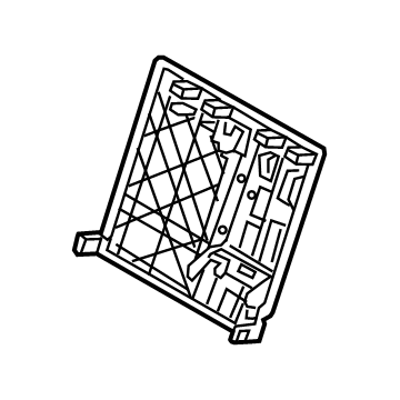 Hyundai 89410-AB010 Frame Assembly-RR Seat Back, RH