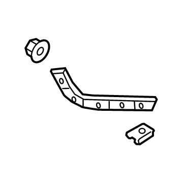 Hyundai 86651-S2000 Bracket Assembly-RR BPR Side UPR, L