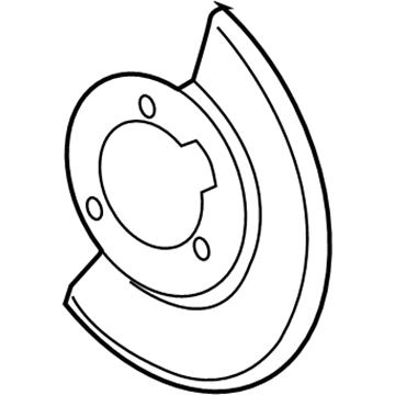 GM 25907221 Splash Shield