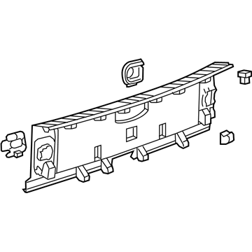 GM 22847094 Rear Sill Plate