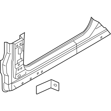 Infiniti G6411-5CAMA Sill Assy-Outer, LH