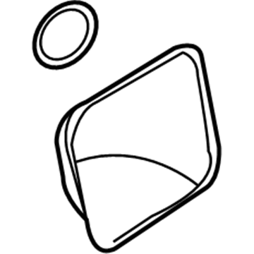 Kia 695102G000 Fuel Filler Door Assembly