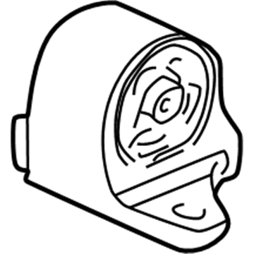 Honda 50810-S5A-013 Rubber, RR. Engine Mounting
