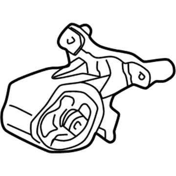 Honda 50840-S5B-010 Stopper, FR. Engine (MT)