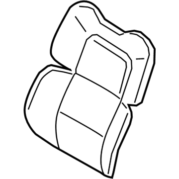 Ford JL7Z-7864416-FA Seat Back Cover