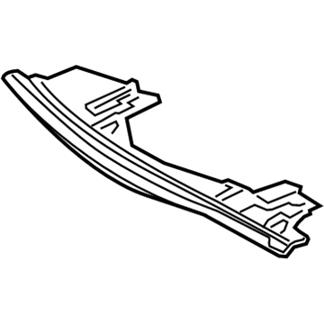 GM 96981604 Air Deflector