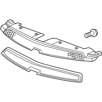 GM 96981100 Upper Grille