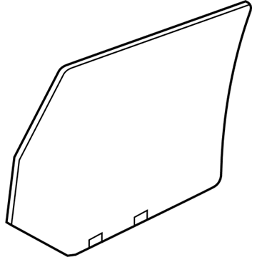 Mopar 55394310AB Glass-Rear Door
