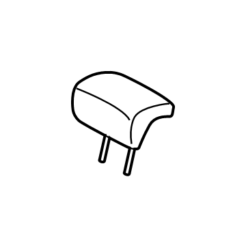 Kia 89700R5000MQV HEADREST Assembly-Rear S