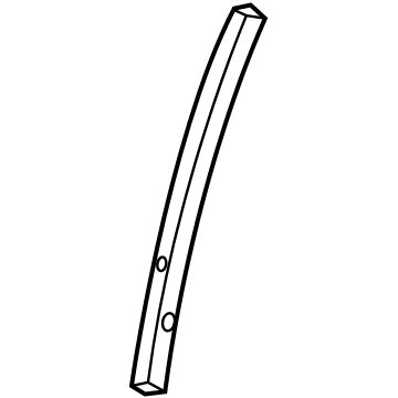 Nissan 80836-1EA0A Weatherstrip-Door, Lower Front RH