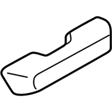 Nissan 80940-0W002 Rear Door Armrest, Right