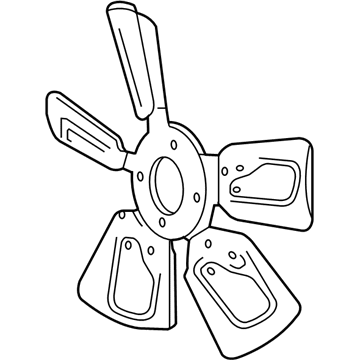 Mopar 55056947AA Fan-Cooling