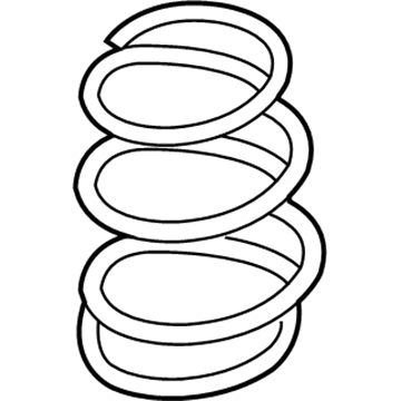 Nissan 55020-1VX0A Spring-Rear Suspension