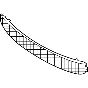 Infiniti 62254-5DB0A Front Bumper Grille