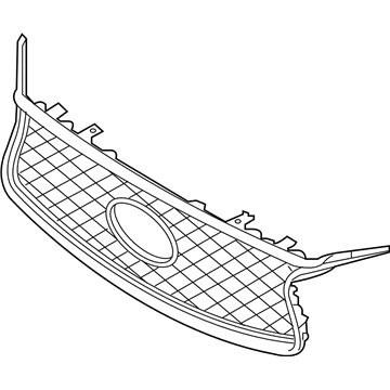Infiniti 62310-5DA0A Front Grille Assembly