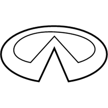 Infiniti 62890-5DA0A Front Emblem