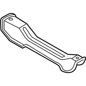 BMW 41-11-7-044-057 Left Rear Seat Console