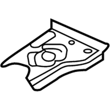 BMW 41-12-7-044-060 Battery Tray
