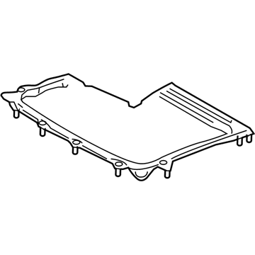 Lexus 63142-30120 Reinforcement, Roof Panel, NO.2