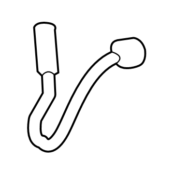 BMW 34-20-6-884-953 Brake Hose Rear
