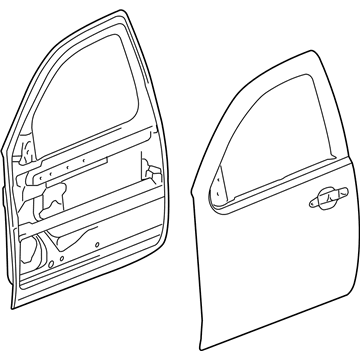 GM 22892591 Door Shell