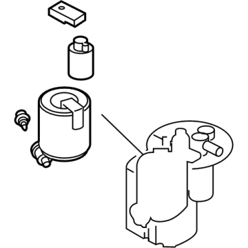 Hyundai 31120-K2500 Pump Assembly-Fuel