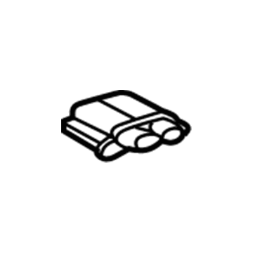 Lexus 89952-48030 Computer, Occupant Detection
