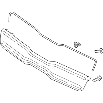 Kia 86350B2500 Radiator Grille Assembly