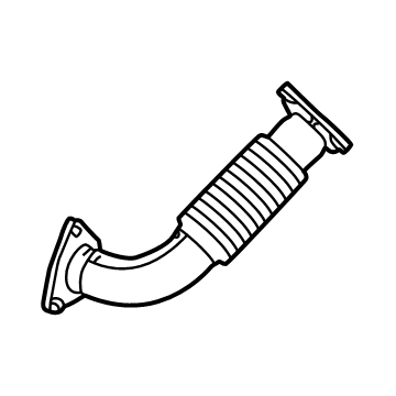 Acura 18130-6S9-A00 PIPE, TURBOCHARGER
