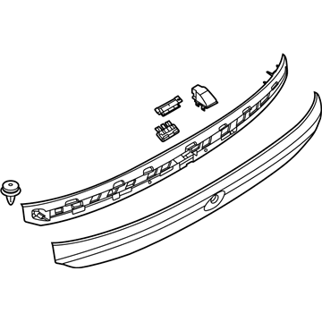 BMW 51-13-7-483-595 Finisher, Trunk Lid, Primed