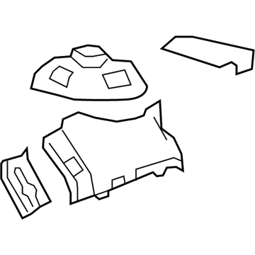 GM 15261544 Apron Assembly