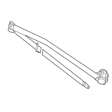 BMW 72-11-9-802-353 Front Left Upper Seat Belt