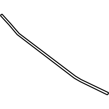 Nissan 66830-ET000 Sealing Rubber-COWL Top