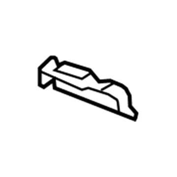 Nissan 66373-ET030 Bracket-COWL Top Extension, LH