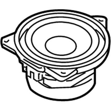 BMW 65-13-9-141-501 Top-Hifi Mid-Range Loudspeaker