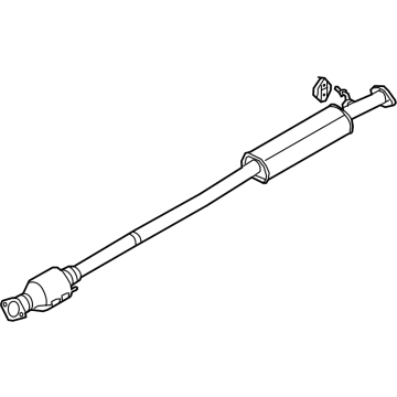 Kia 28650D9750 Center Exhaust Pipe