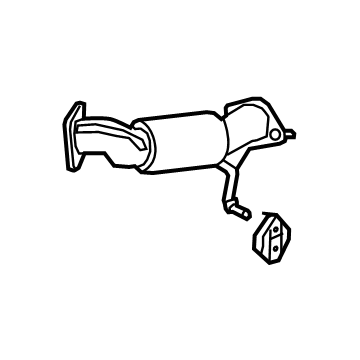 Kia 28610D9630 Front Muffler Assembly