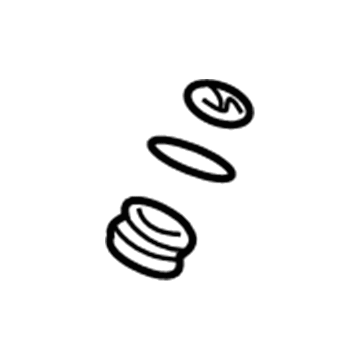 Lexus 44015-43010 Nut Sub-Assy, Bearing Guide