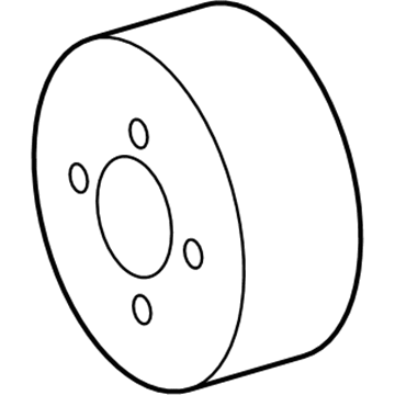 Mopar 5096527AA Pulley-Water Pump